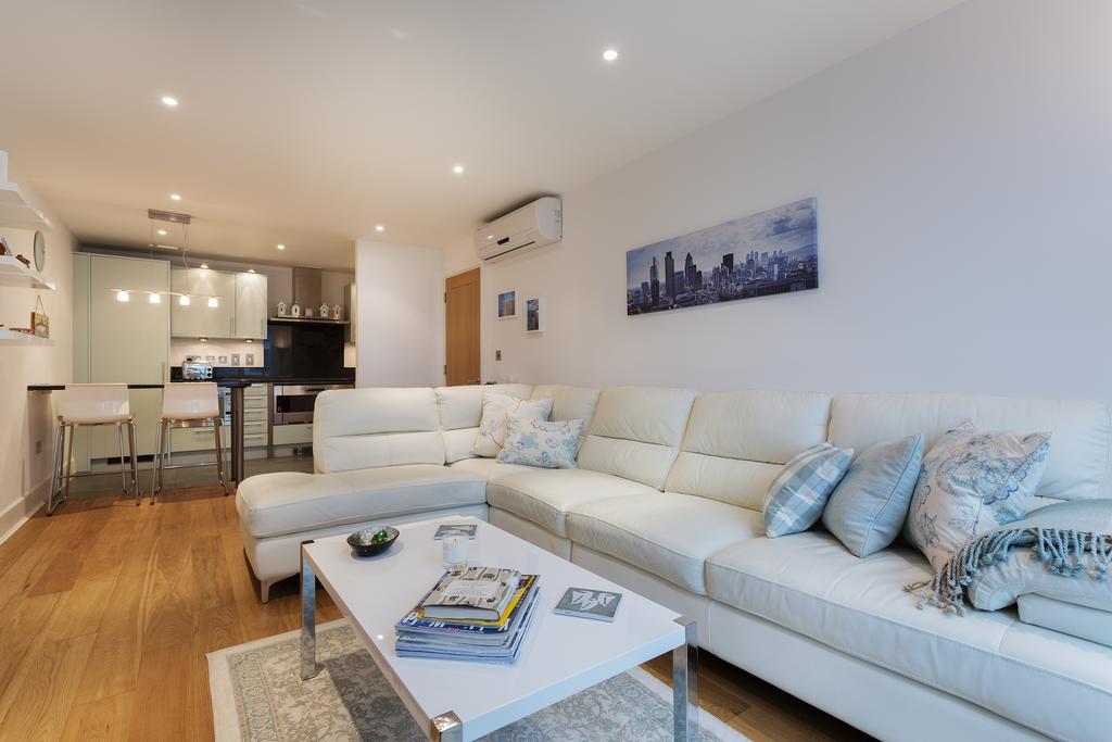 Veeve - Modernist Wharf Appartement Londen Buitenkant foto